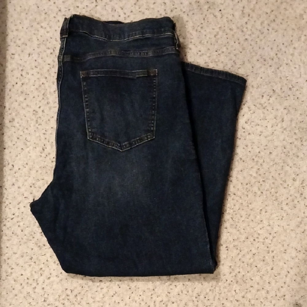 Celebrity Pink Women's Cropped Jeans in Deep Indigo